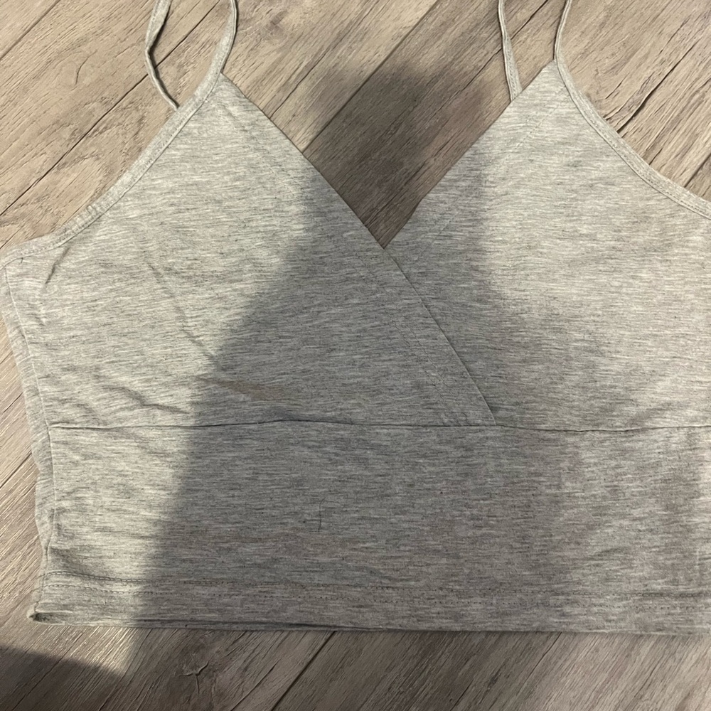 SHEIN Light Gray Camisole Top
